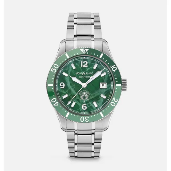 Montblanc 1858 Iced Sea Automatic Date Image 2 Baxter's Fine Jewelry Warwick, RI