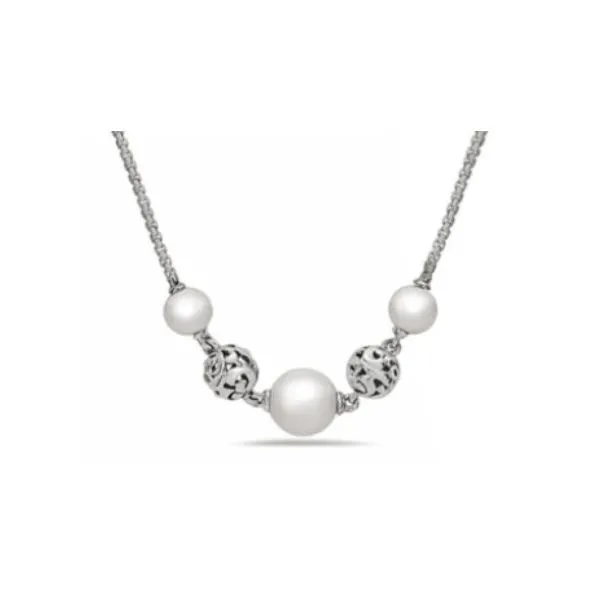 Ivy Bead and Freshwater Pearl Necklace Baxter's Fine Jewelry Warwick, RI