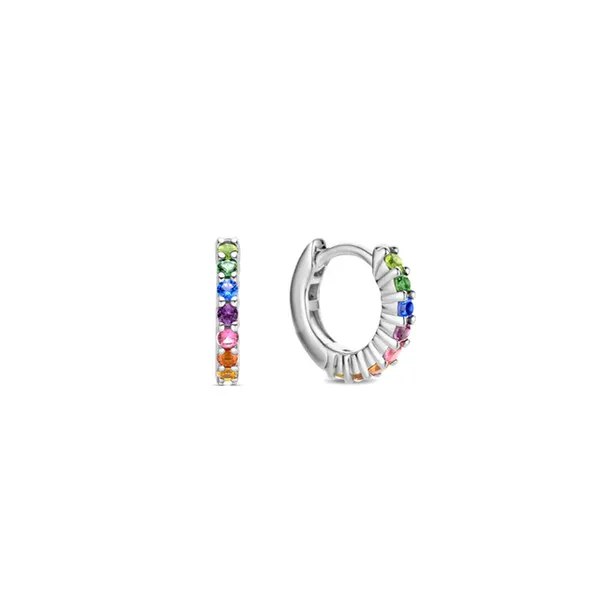TI SENTO CZ Rainbow Earrings Baxter's Fine Jewelry Warwick, RI