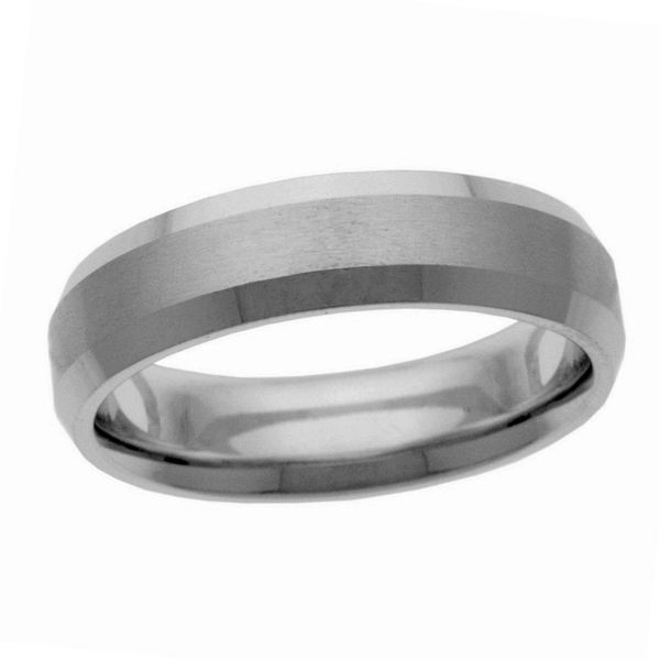 10K White Gold Wedding Band Blocher Jewelers Ellwood City, PA