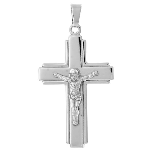 Sterling Silver Crucifix Pendant Blocher Jewelers Ellwood City, PA