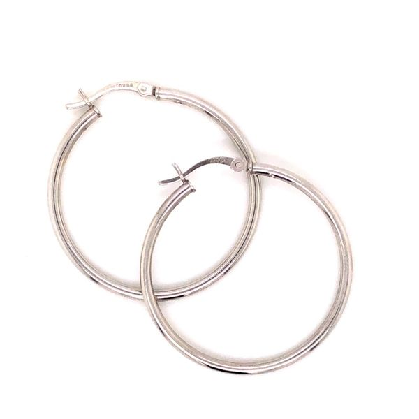 Sterling Silver Hoop Earrings Blocher Jewelers Ellwood City, PA