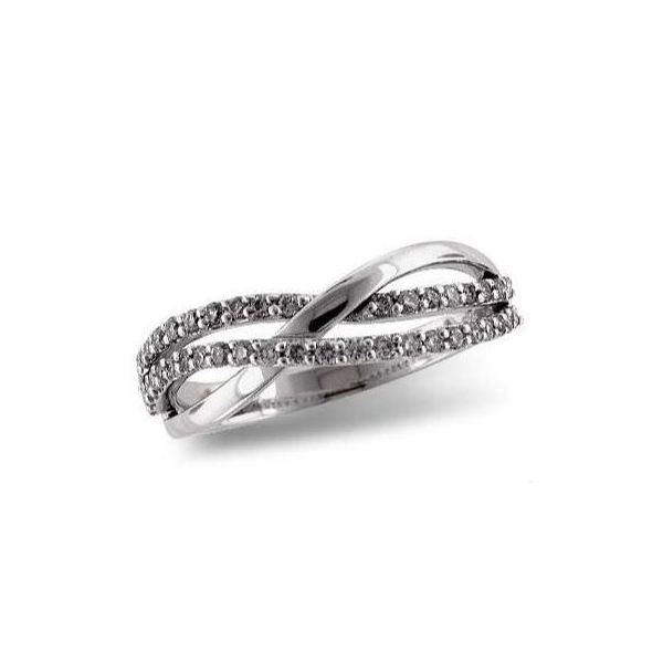 14 Karat White Gold Diamond Ring- Size 9 Image 2 Bluestone Jewelry Tahoe City, CA