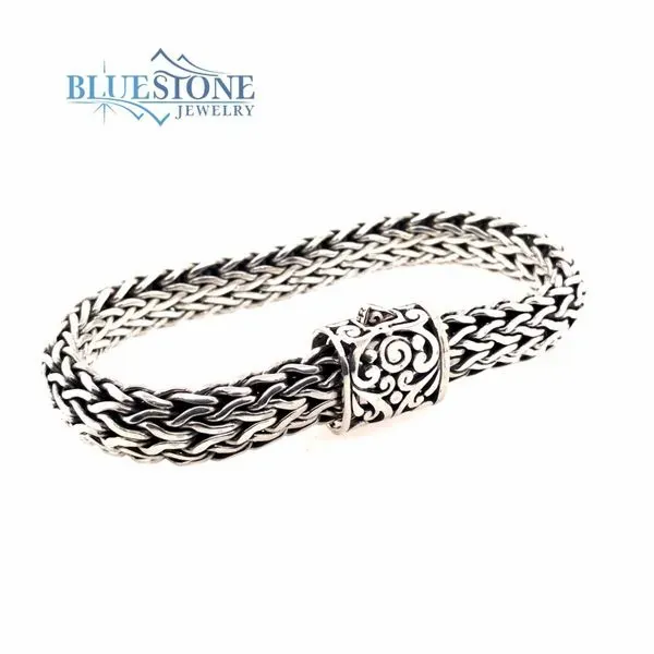 Handwoven Silver Bracelet- 9