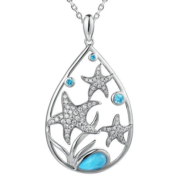 Silver Pendant Blue Water Jewelers Saint Augustine, FL