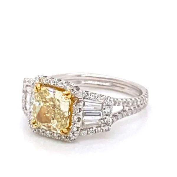 Engagement rings with center stone Image 2 Brax Jewelers Newport Beach, CA