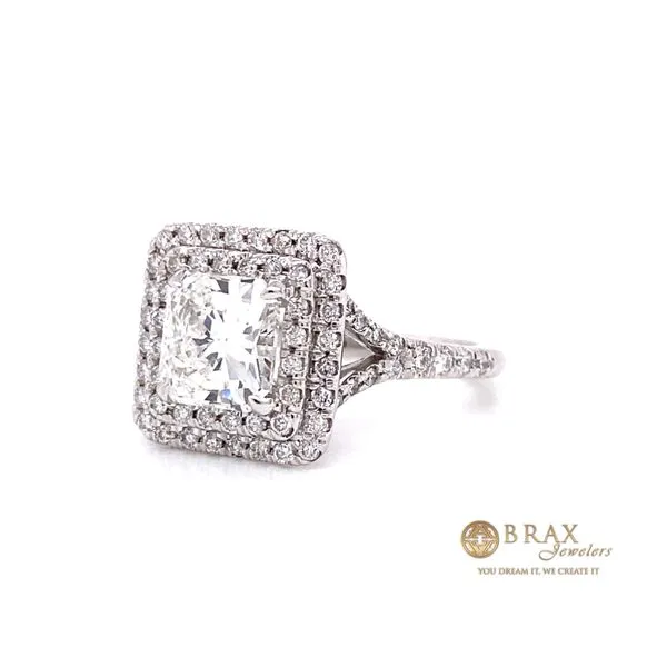 Engagement rings with center stone Image 3 Brax Jewelers Newport Beach, CA