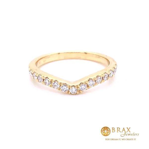 Natural Diamond Wedding Band With 0.30Tw Round Diamonds Brax Jewelers Newport Beach, CA