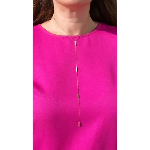 Lady's Diamond Necklaces 14 Karat Yellow Gold SC55001890 - Brax jewelers Image 2 Brax Jewelers Newport Beach, CA