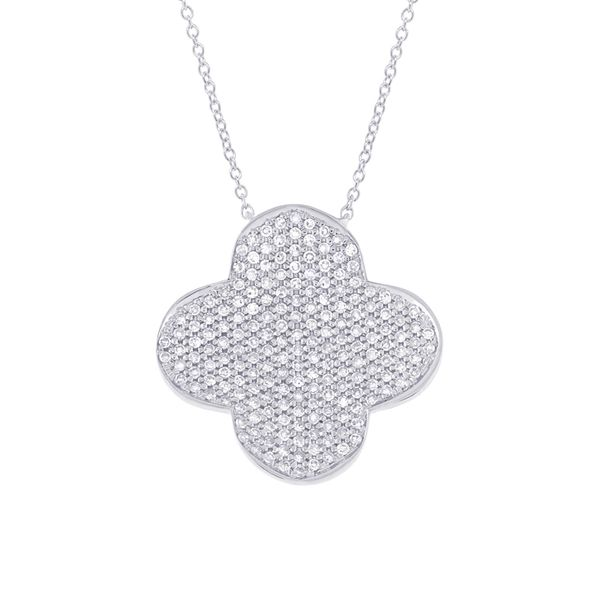 Clover Diamond Necklace  Brax Jewelers Newport Beach, CA