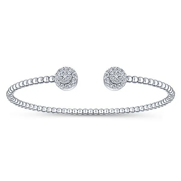 14 Karat White Gold Bujukan Bracelet with 0.30ctw Round Natural Diamonds, Serial Number S913570 - Brax Jewelers Brax Jewelers Newport Beach, CA