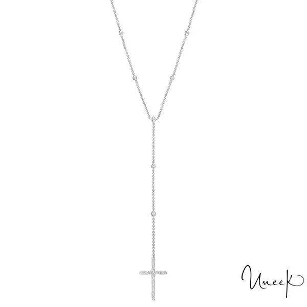 Uneek Cascade Collection Cross Religious Necklace Carats Mcallen, TX