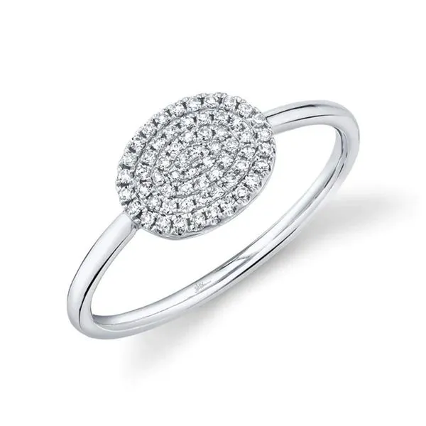DIAMOND PAVE RING Cellini Design Jewelers Orange, CT