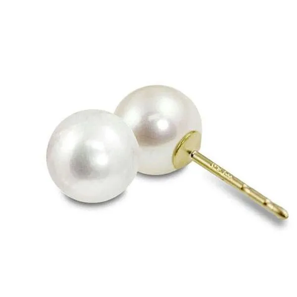 PEARL STUDS Cellini Design Jewelers Orange, CT