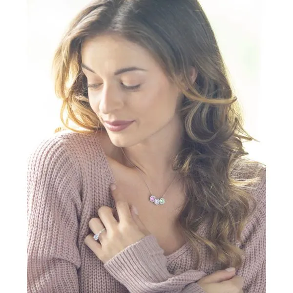 June Slider Birthstone Pendant Image 2 Cellini Design Jewelers Orange, CT