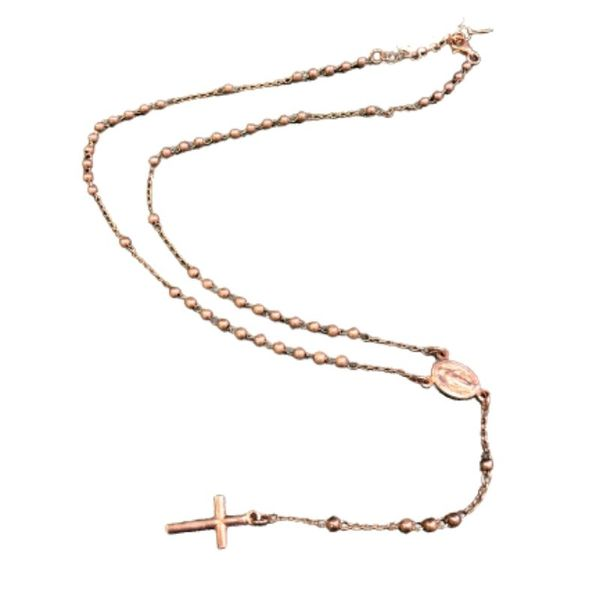AMEN Classic Rosary Necklace Image 2 Cellini Design Jewelers Orange, CT