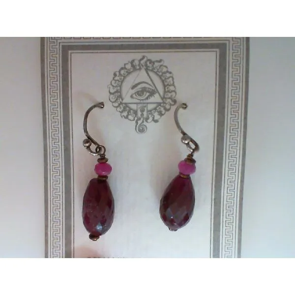 Silver Ruby Earrings Chipper's Jewelry Bonney Lake, WA