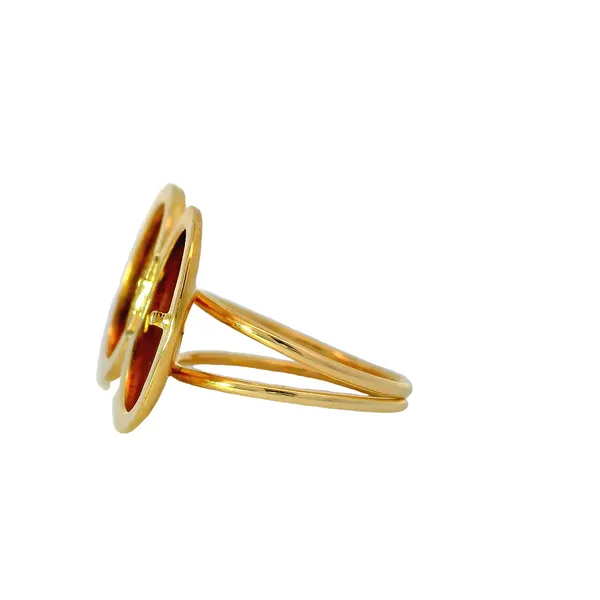 14K Yellow Gold Locket Ring Image 5 Chipper's Jewelry Bonney Lake, WA