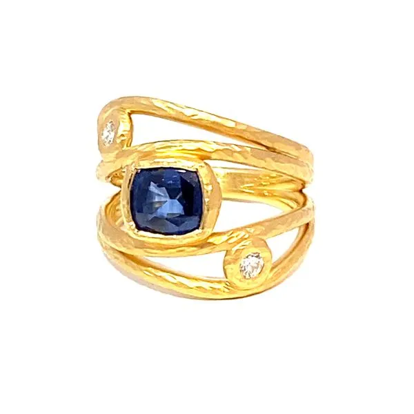 Sapphire Ring Image 2 Clark's Diamond Jewelers Coeur d'Alene, ID