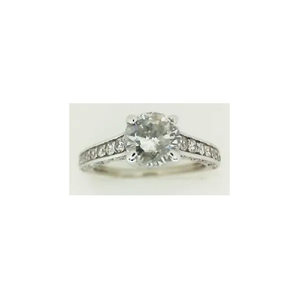 Engagement Ring Classic Creations In Diamonds & Gold Venice, FL