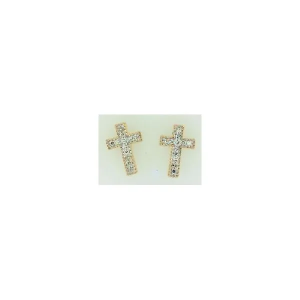 Earrings Classic Creations In Diamonds & Gold Venice, FL