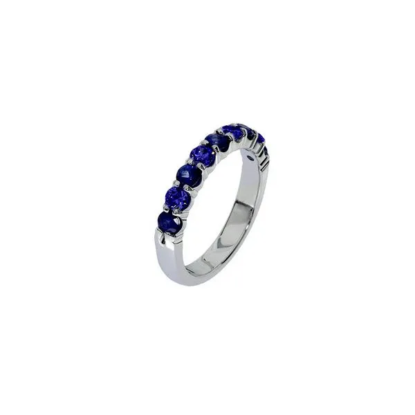 14K WG Ladies 0.62ct TW Blue Sapphire Ring Skaneateles Jewelry Skaneateles, NY