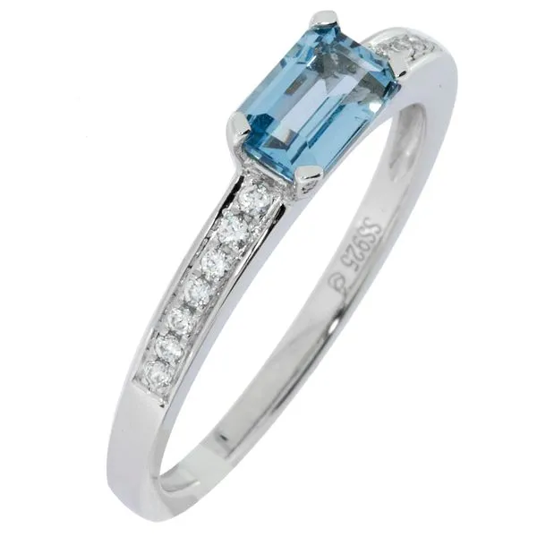 14K WG Ladies 0.78ct TGW