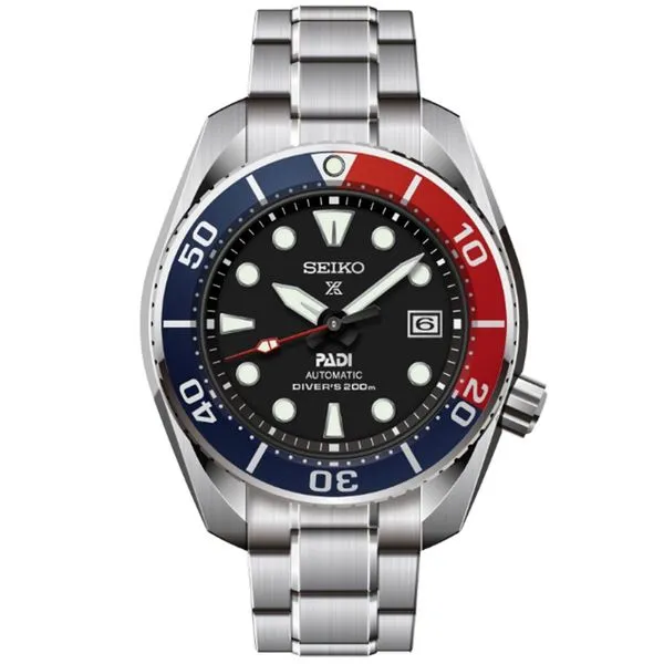 Gent's Seiko 45 mm Green Dial Prospex Padi  Sumo Automatic Luxe Watch Skaneateles Jewelry Skaneateles, NY