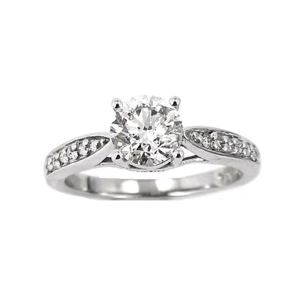 Diamond Engagement Ring 1.13ctw 14K White Gold Confer’s Jewelers Bellefonte, PA