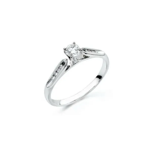 Diamond Engagement Ring .25ctw 10K White Gold Confer’s Jewelers Bellefonte, PA