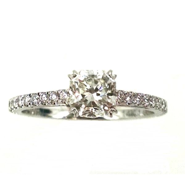 Square Radiant Cut Diamond Engagement Ring Confer’s Jewelers Bellefonte, PA