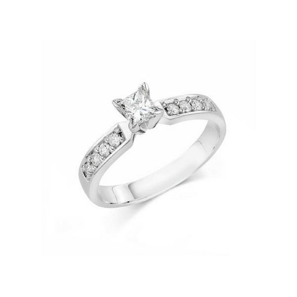 Princess Cut Diamond Engagement Ring Confer’s Jewelers Bellefonte, PA
