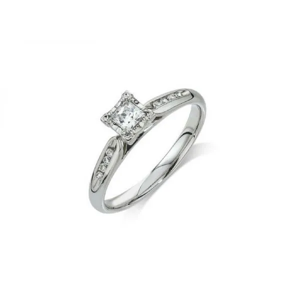 10K Princess Cut Diamond Engagement Ring Confer’s Jewelers Bellefonte, PA