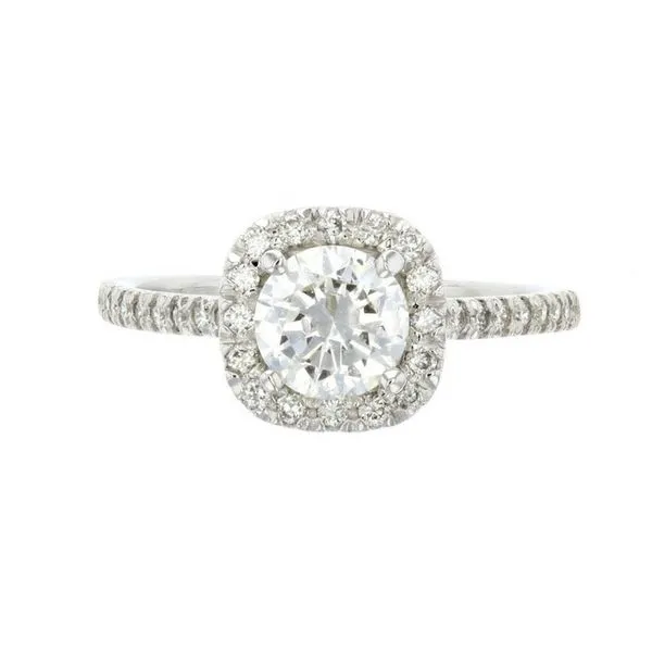 White Gold Round Diamond Engagement Ring Confer’s Jewelers Bellefonte, PA