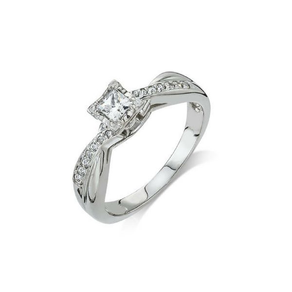 10K Princess Cut Diamond Engagement Ring Confer’s Jewelers Bellefonte, PA