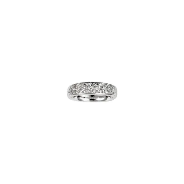 Pave Set Diamond Band .52ctw 14K White Gold Confer’s Jewelers Bellefonte, PA