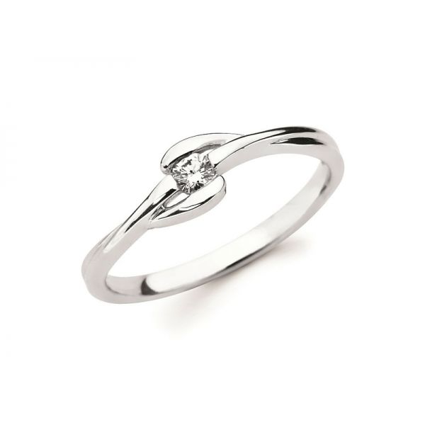 Diamond Promise Ring .08ctw 10K White Gold Confer’s Jewelers Bellefonte, PA