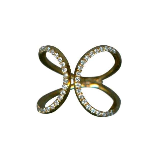 Diamond Fashion Ring .42ctw 14K Yellow Gold Confer’s Jewelers Bellefonte, PA