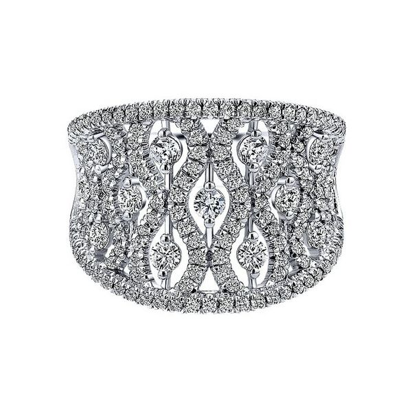 Gabriel NY Diamond Fashion Ring 1.30ctw 14K White Gold Confer’s Jewelers Bellefonte, PA