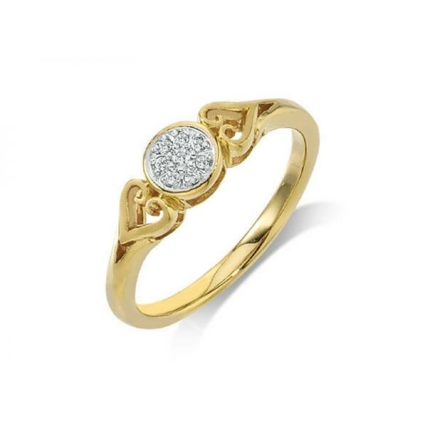 10K Gold Diamond Cluster Ring Confer’s Jewelers Bellefonte, PA