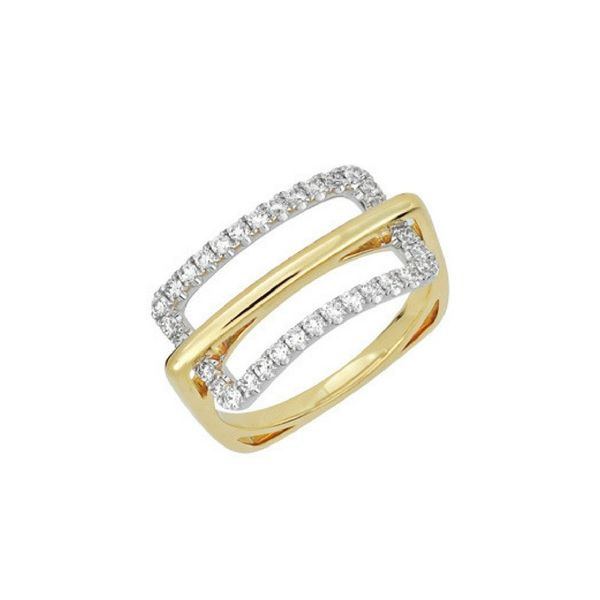 14K White & Yellow Gold.40ctw Diamond Ring Confer’s Jewelers Bellefonte, PA