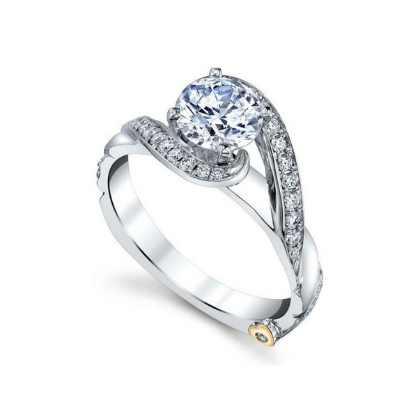 14K Gold Mark Schneider Diamond Semi-Mount Ring Confer’s Jewelers Bellefonte, PA