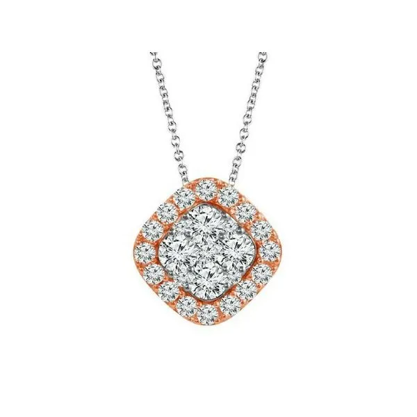 14K Gold .38ctw Diamond Pave Pendant Confer’s Jewelers Bellefonte, PA