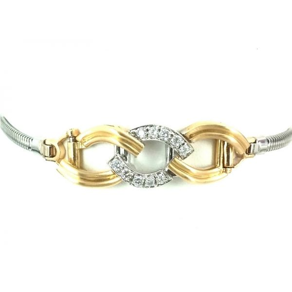 14k Gold .20ctw Diamond Add-A-Link Starter Bracelet Confer’s Jewelers Bellefonte, PA