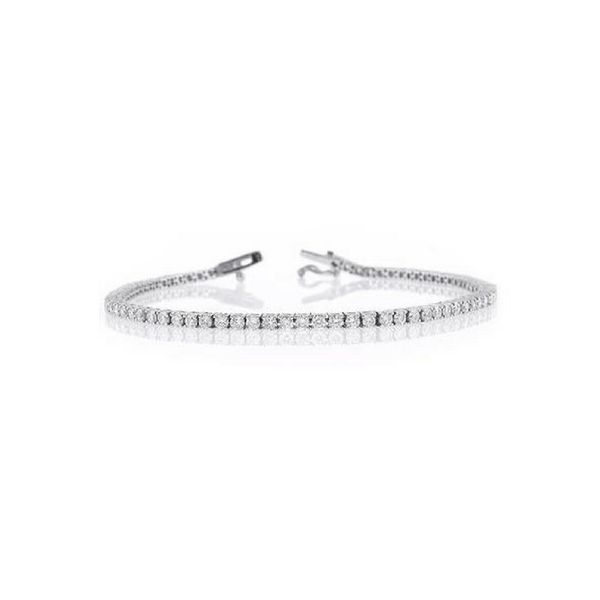 14k White Gold 1.75ctw Diamond Tennis Bracelet Confer’s Jewelers Bellefonte, PA