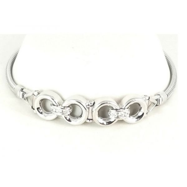 14K White Gold .13ct Diamond Add-a-Link Braclet Confer’s Jewelers Bellefonte, PA