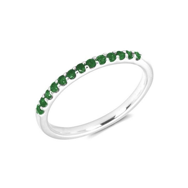 10K Gold Emerald May Birthstone Band Confer’s Jewelers Bellefonte, PA
