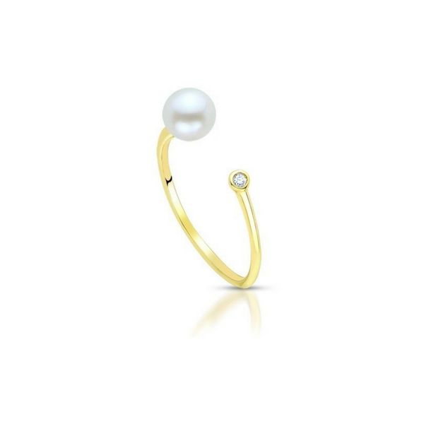 14K Gold Pearl & Diamond Ring Confer’s Jewelers Bellefonte, PA