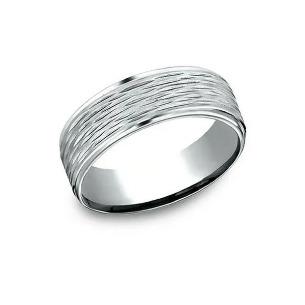 14K White Gold Wedding Band Confer’s Jewelers Bellefonte, PA