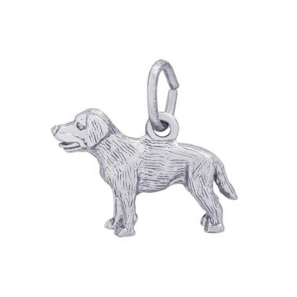 Sterling Silver Labrador Dog charm Confer’s Jewelers Bellefonte, PA